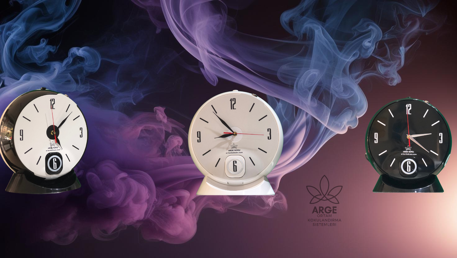 Arge Aroma Difüzör geniş alan koku makinesi - siyah, beyaz ve siyah beyaz renk seçenekleri